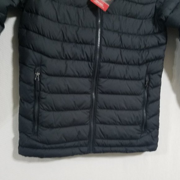 NEW Columbia Mens Small Black Winter Puffer Jacket NWT Guys Insulated Warm Coat - Picture 3 of 8